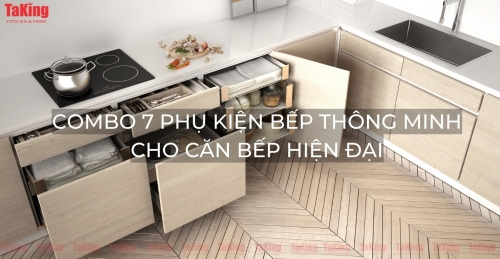 Combo 7 Món Phụ Kiện Cần Thiết Cho Căn Bếp Hiện Đại